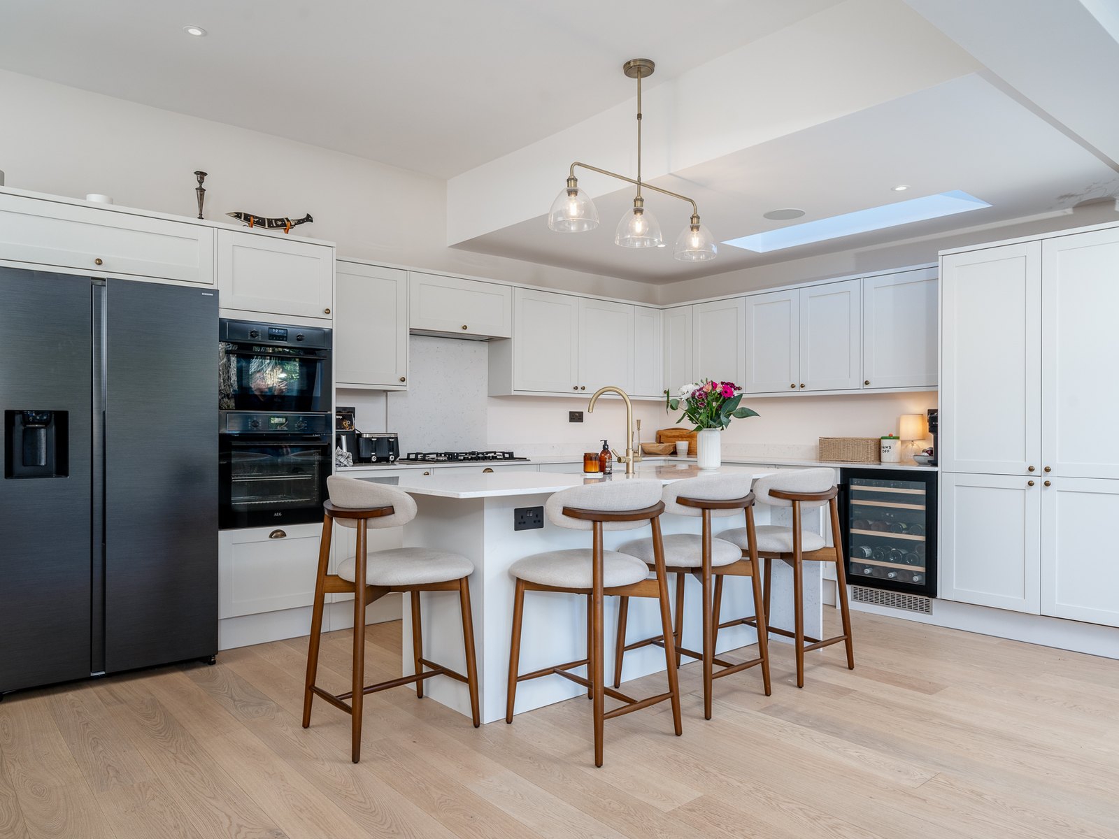 Finished. The kitchen.